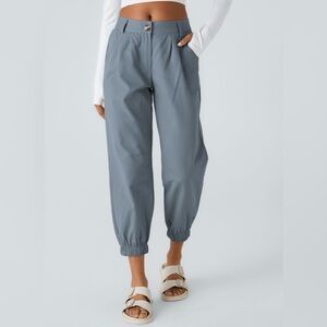 NWT Halara Mid Rise Casual Cotton Joggers with Pockets. Size Large
